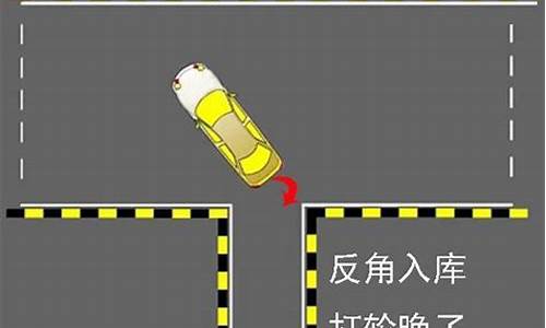 科目二倒车入库找点图_科目二倒车入库找点