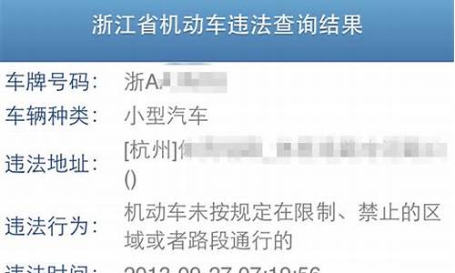 浙江车辆违章查询直接输入车牌号_浙江车辆违章查询直接输入车牌号浙A3FN53